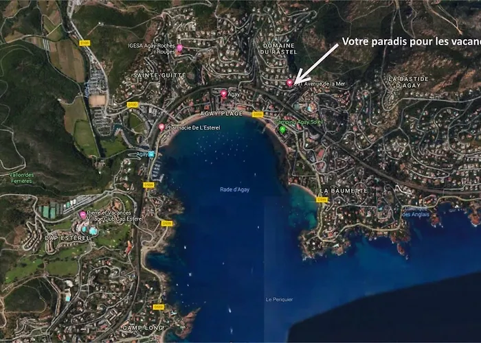 Вилла La Pequenita Сен-Рафаэль